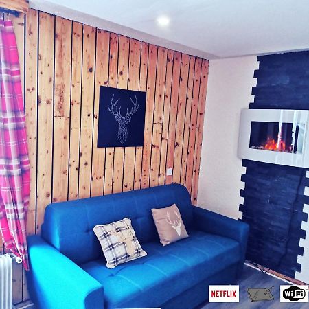 Mysofa Loup & Parking Apartment Pra Loup Bagian luar foto